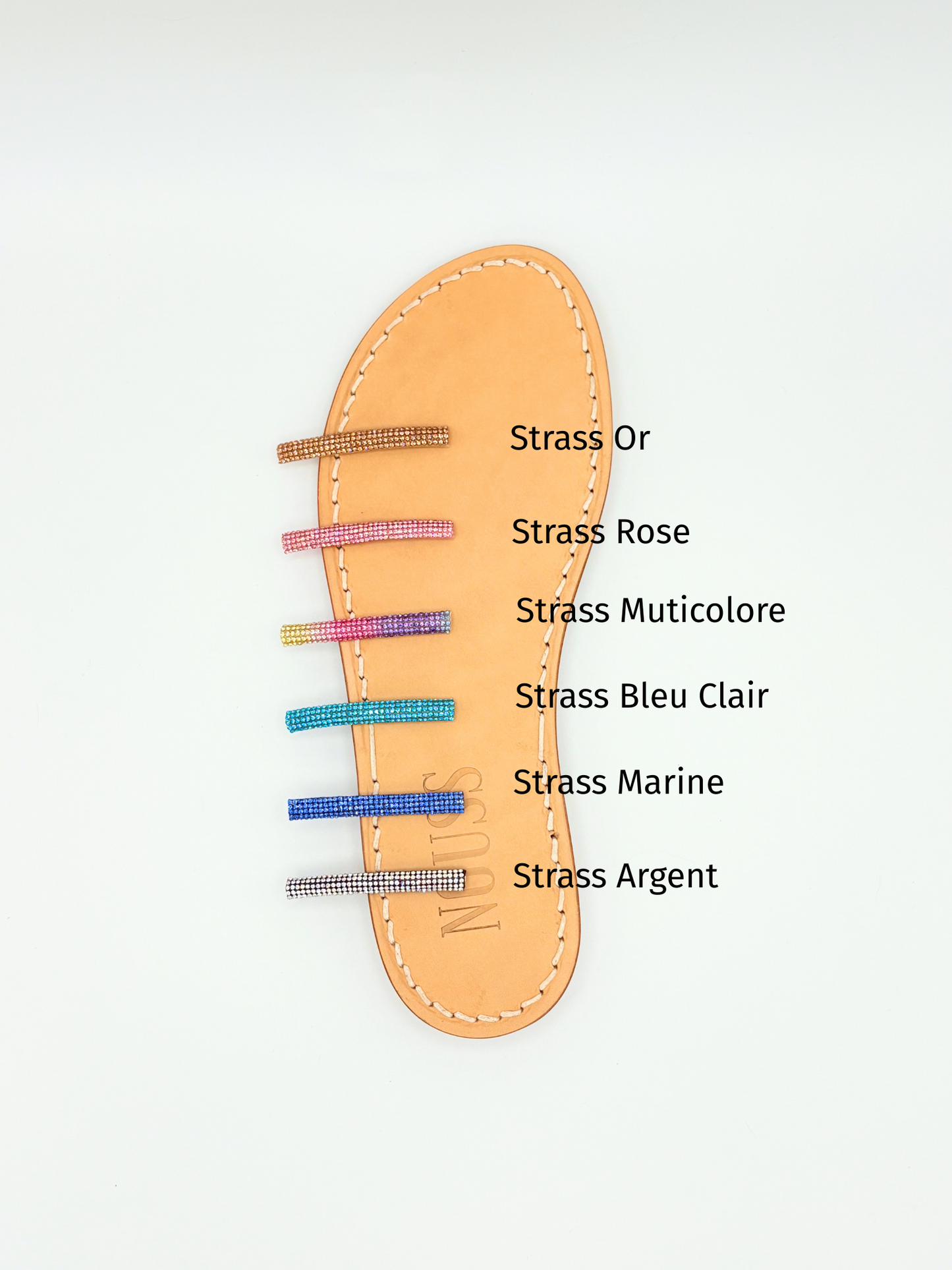 Sandales Femme Strass Choix Couleurs