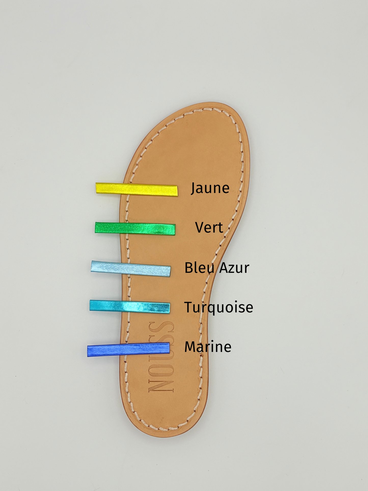 Sandales femme choix couleurs 2