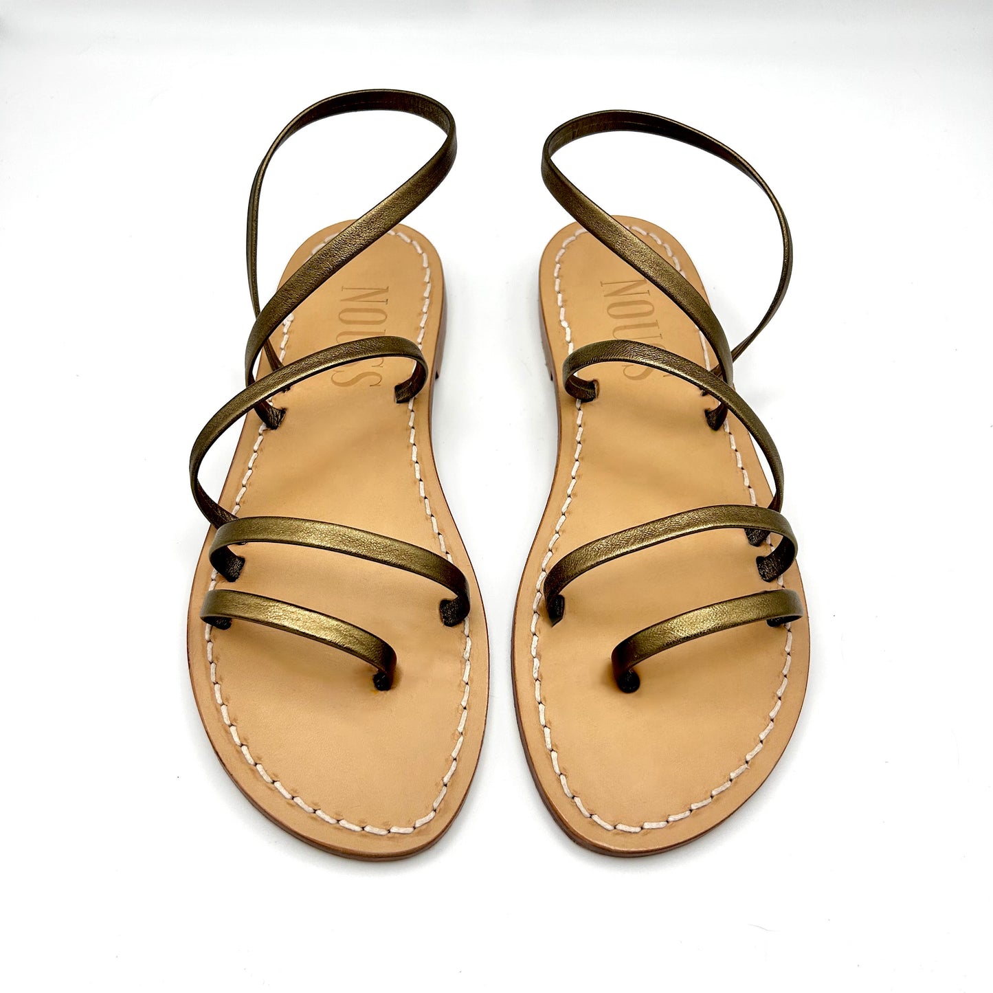 Sandales Femme Cuir Cannes Mordoré - Face